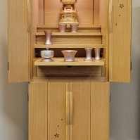 タモ材台付